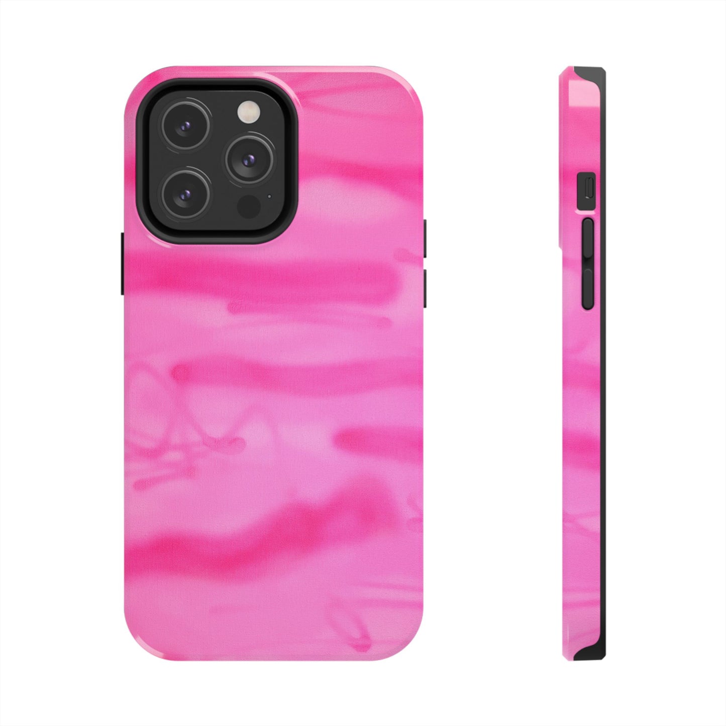 "pink camo" airbrush iPhone case