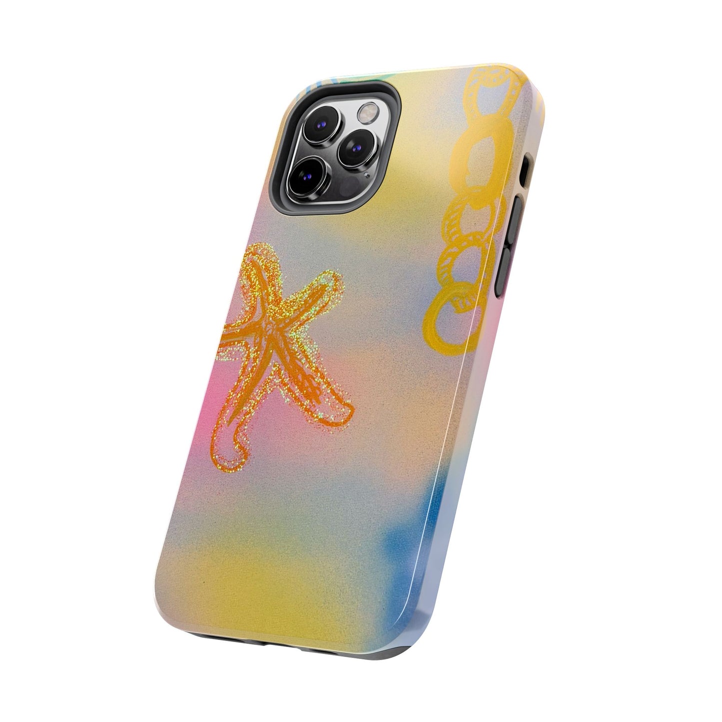 "sweet starfish" airbrush iPhone case