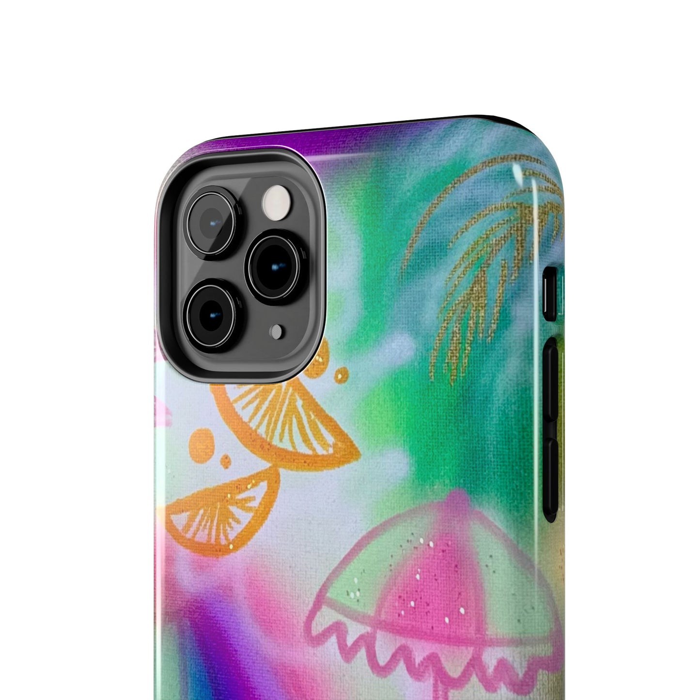 "on the beach" airbrush iPhone case