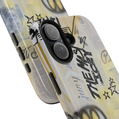 "golden glacier" airbrush iPhone case