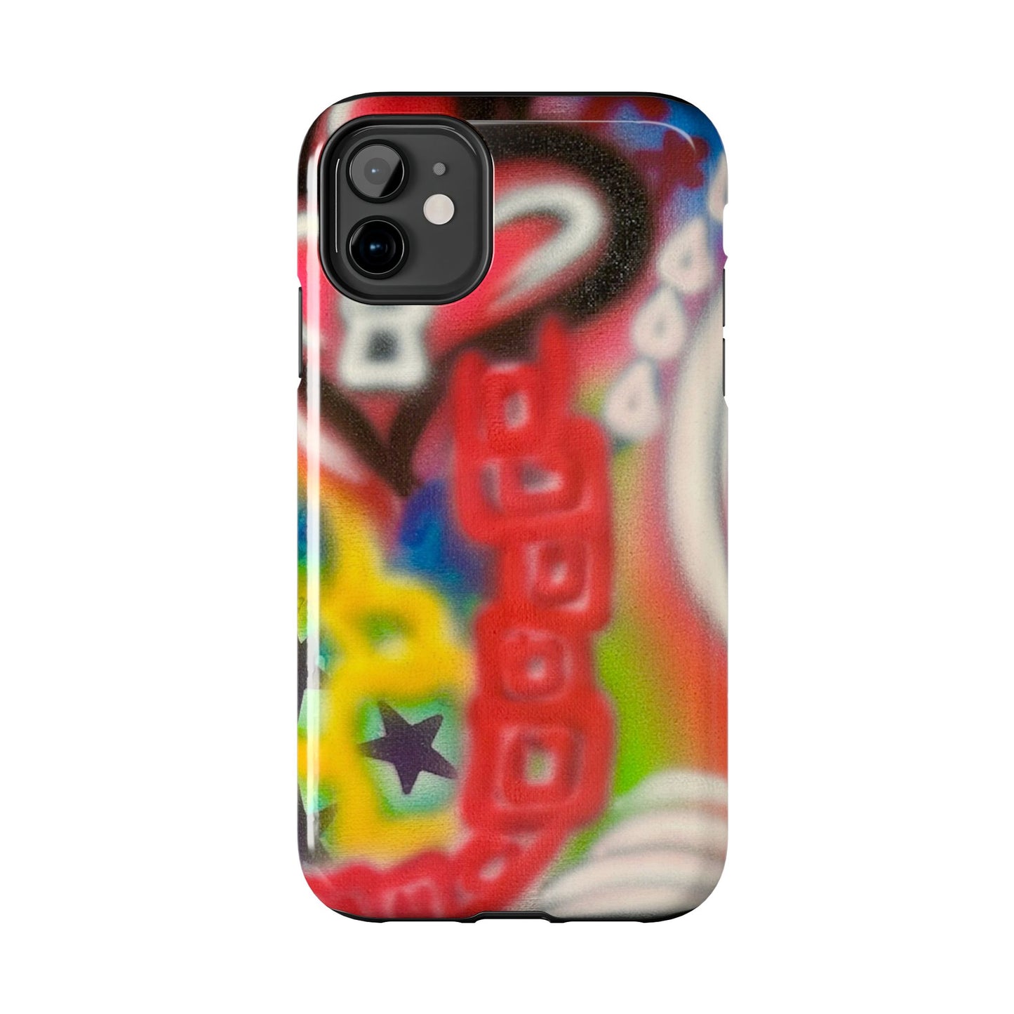 "lock it in, lover" airbrush iPhone case