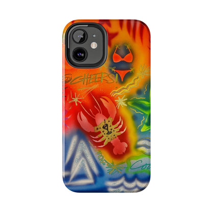"tipsy lobster" airbrush iPhone case