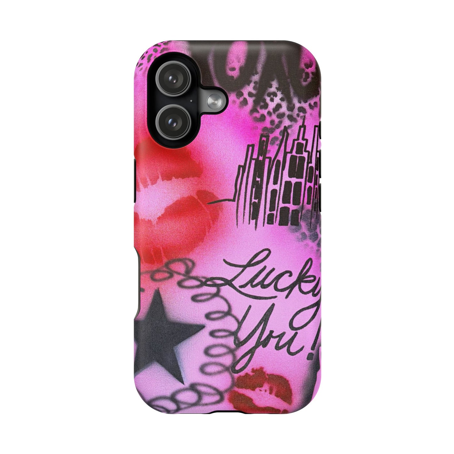 MagSafe "ulterior motive" airbrush iPhone case
