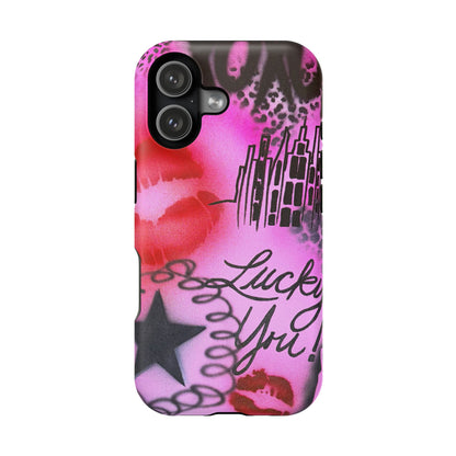 MagSafe "ulterior motive" airbrush iPhone case