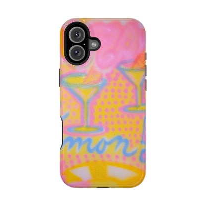 MagSafe "lemontini" airbrush iPhone case