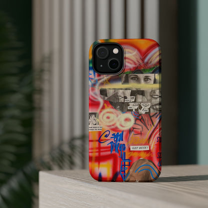 MagSafe Limited Edition "Get Busy" Airbrush iPhone Hülle