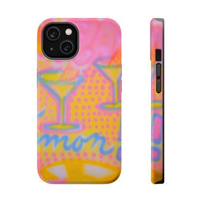 MagSafe "lemontini" airbrush iPhone case