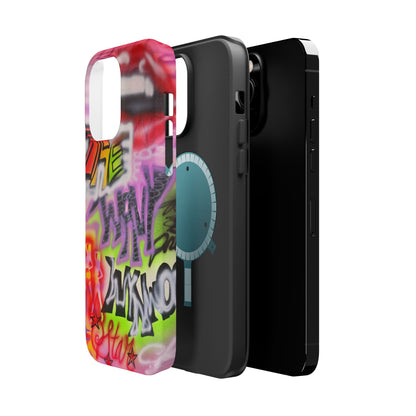MagSafe "wynwood gold" airbrush iPhone case