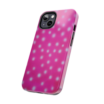 "bubblegum polka dot" airbrush iPhone case