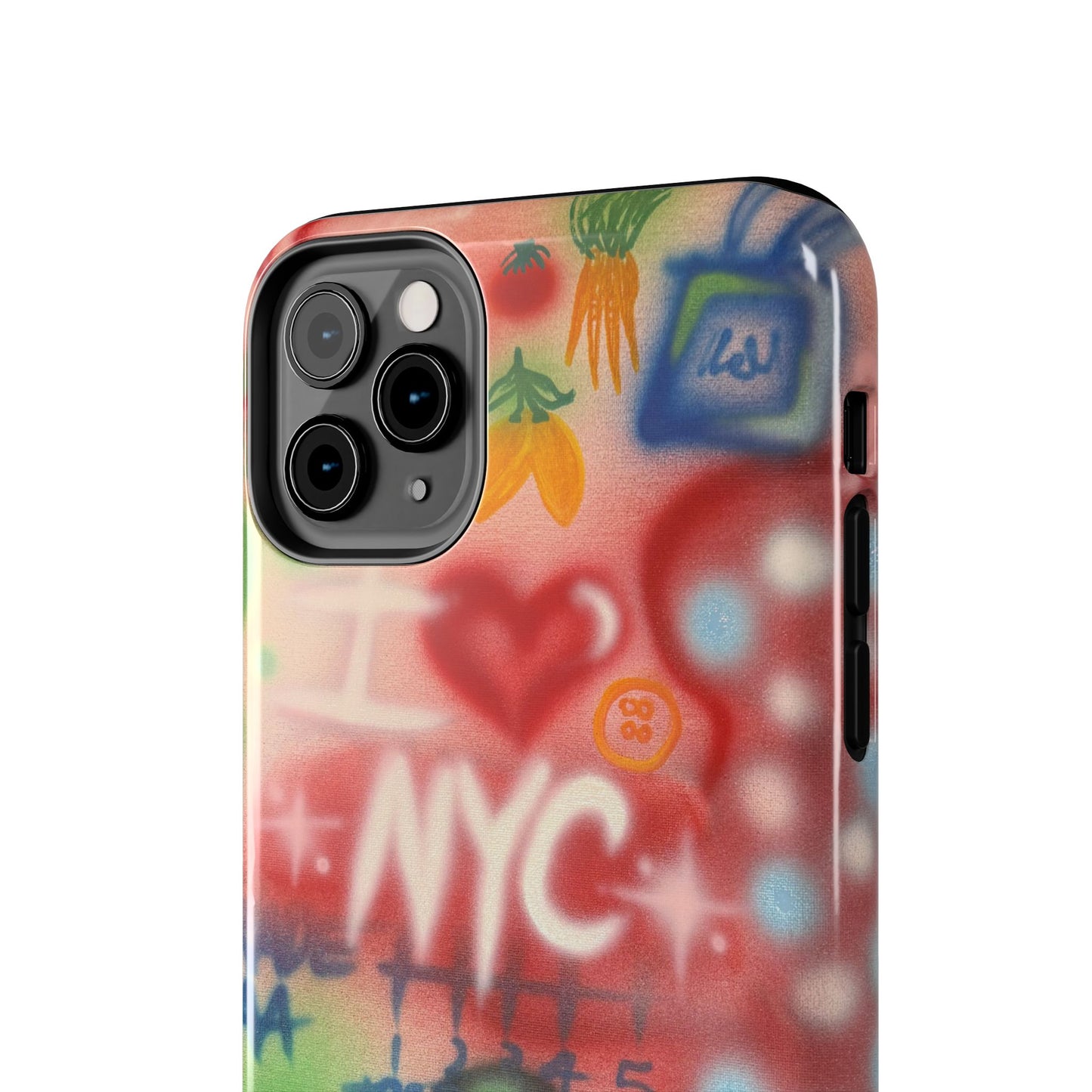 "i <3 NYC" airbrush iPhone case
