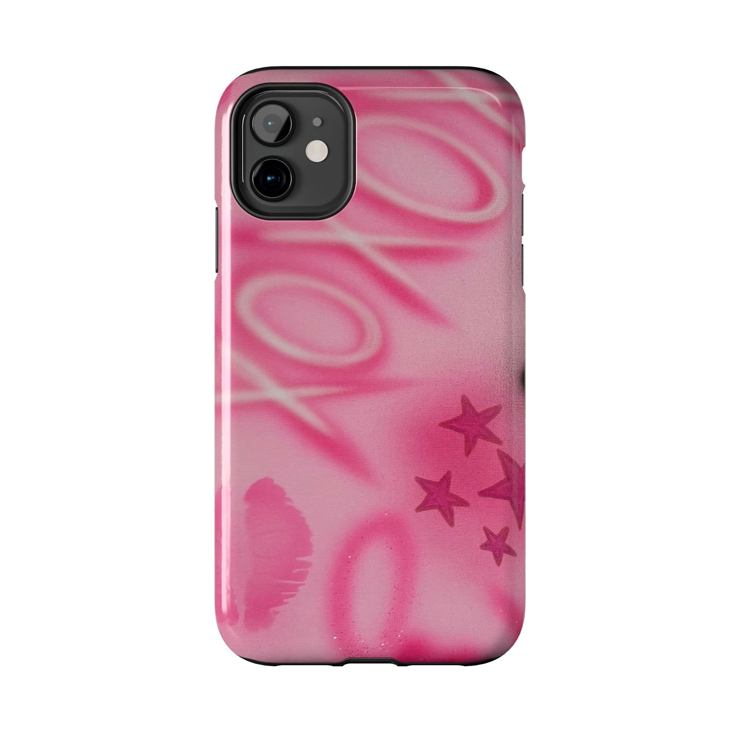 "perfectly pink" airbrush iPhone case