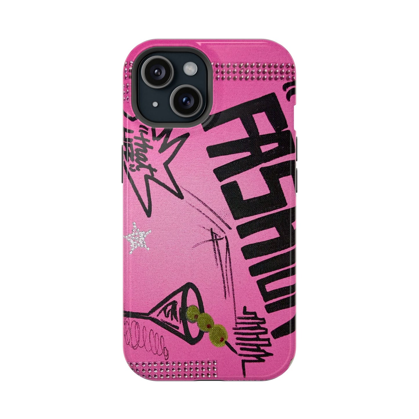 MagSafe "high fashion pt. 2" airbrush iPhone case
