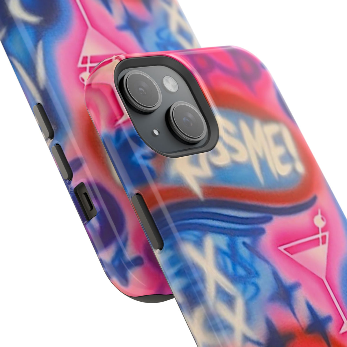MagSafe "kiss me pt. 2" Airbrush iPhone Hülle