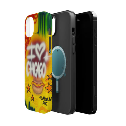 MagSafe "chicago" airbrush iPhone case