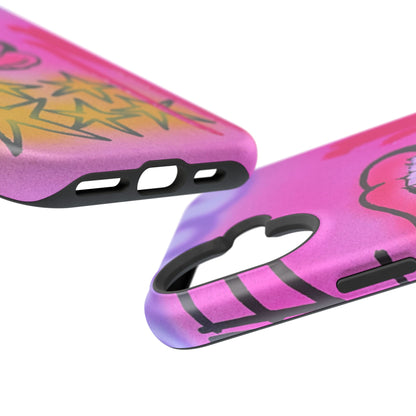MagSafe "star drip" airbrush iPhone case