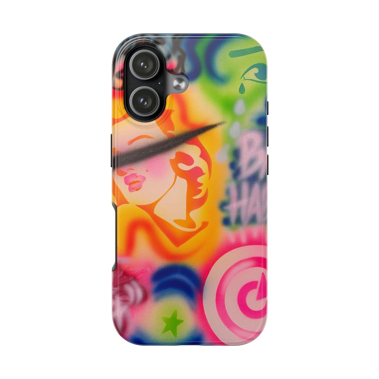 "bad habits" airbrush iPhone case