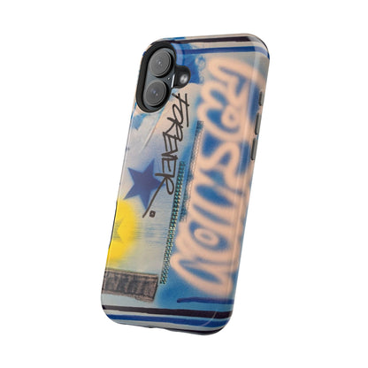 MagSafe "fashion forever" airbrush iPhone case