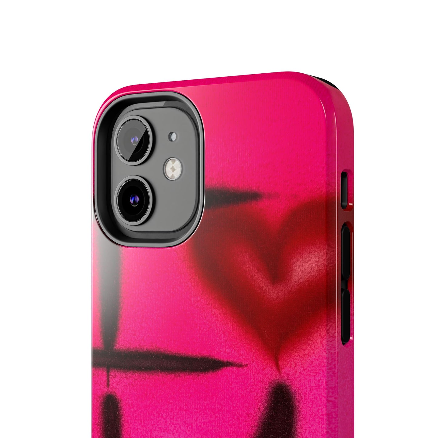 "I <3 LA" airbrush iPhone case