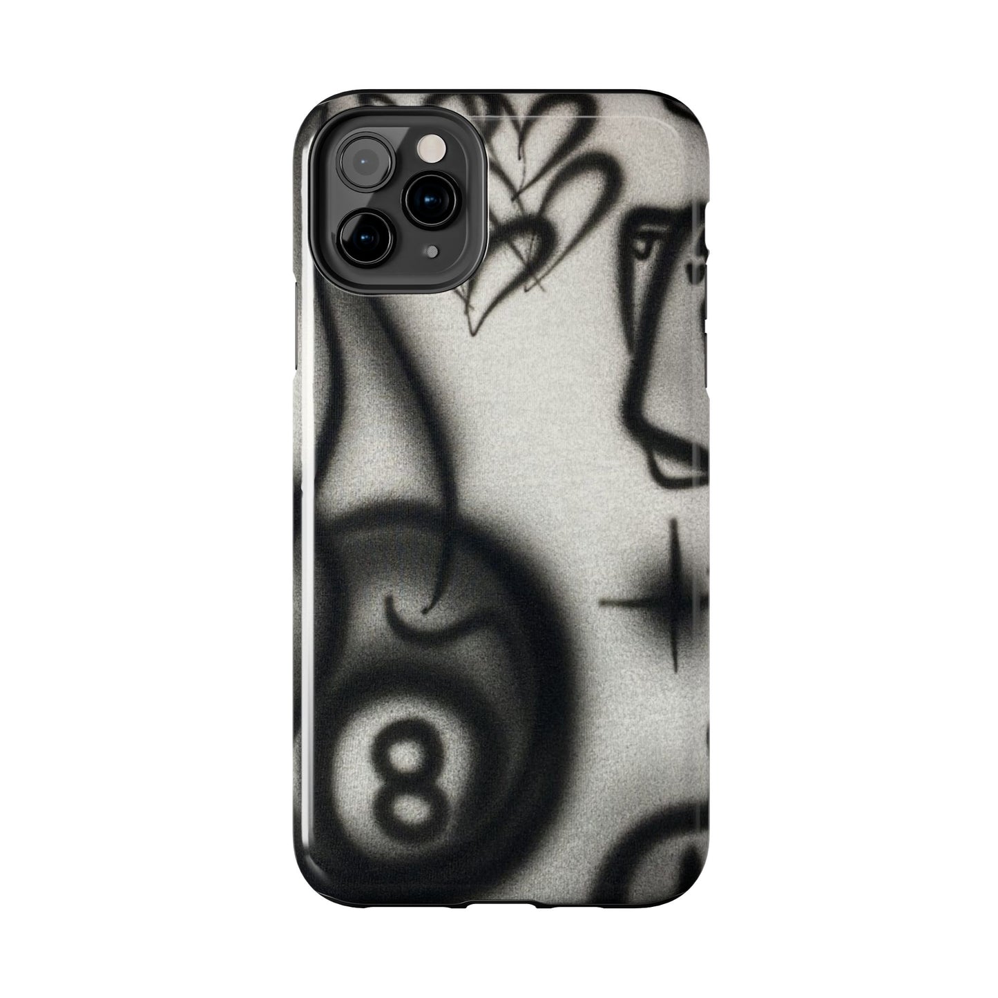 "hidden ace" airbrush iPhone case
