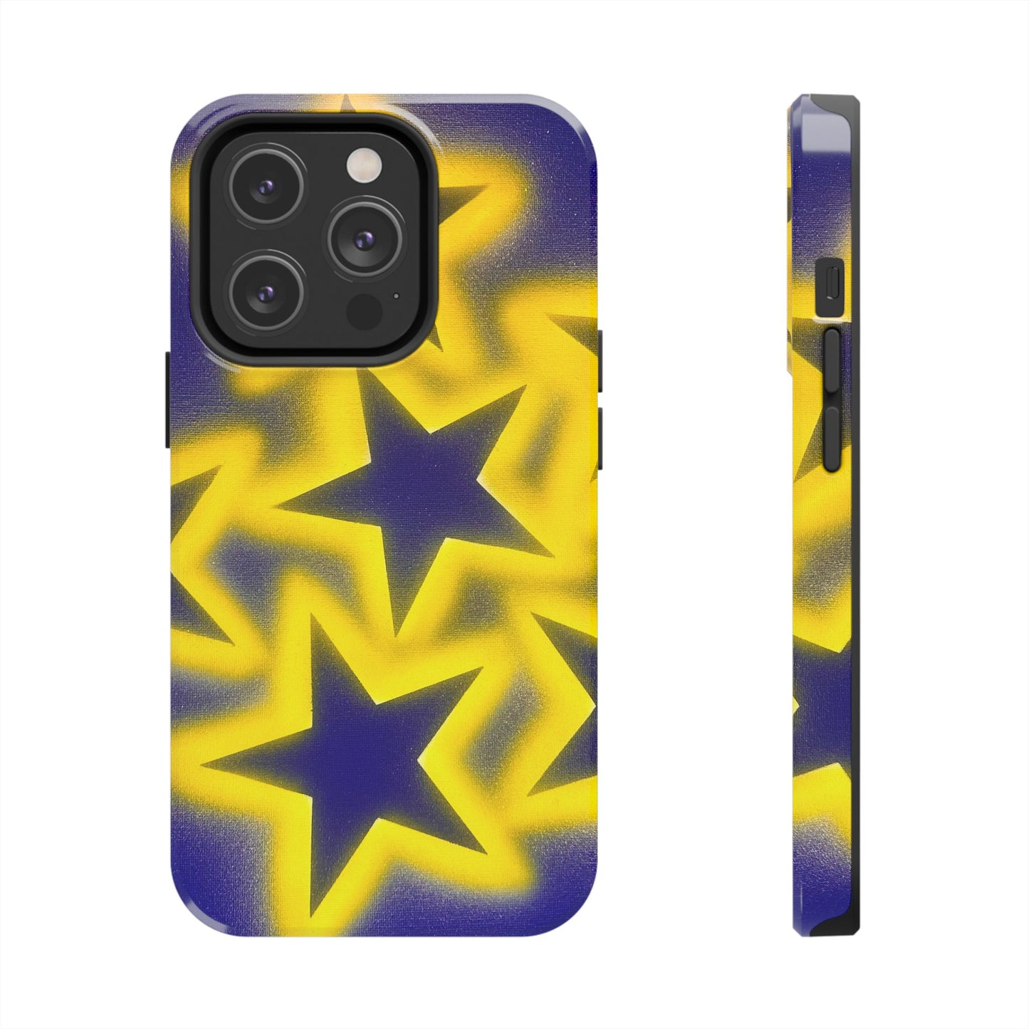 "cosmic crush" airbrush iPhone case