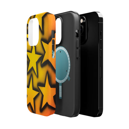MagSafe „DU BIST EIN STAR!“ Airbrush iPhone Hülle