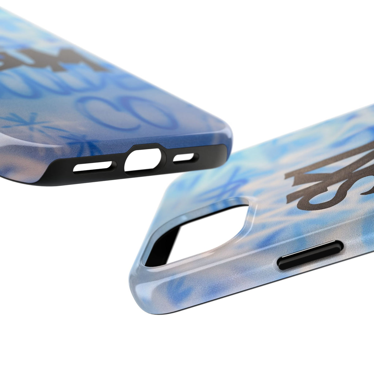 x @axoboulder custom airbrush iPhone case