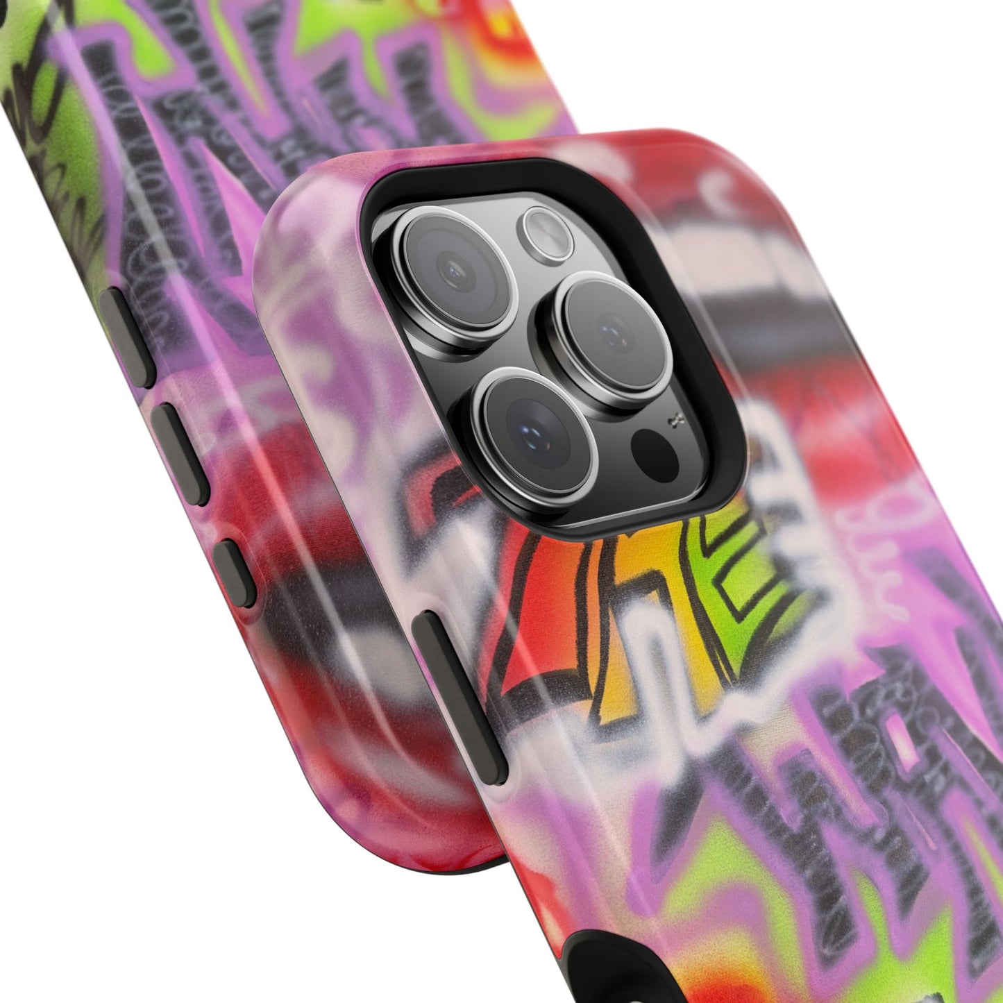 MagSafe "wynwood gold" airbrush iPhone case