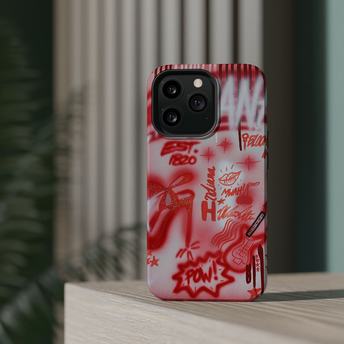 MagSafe "indiana" airbrush iPhone case
