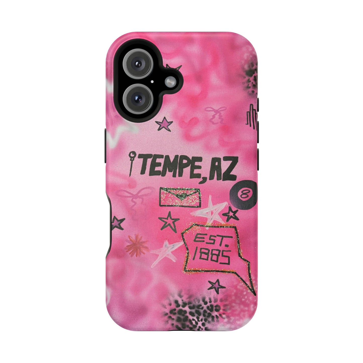 MagSafe „arizona state university pt. 2“ Airbrush iPhone-Hülle