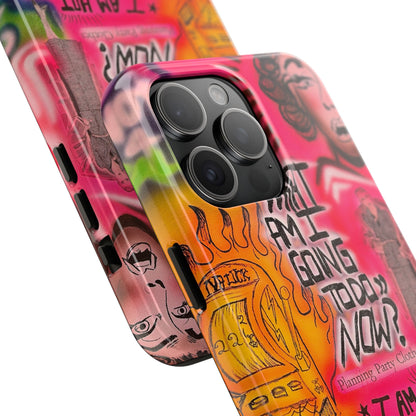 "out of luck" airbrush iPhone case