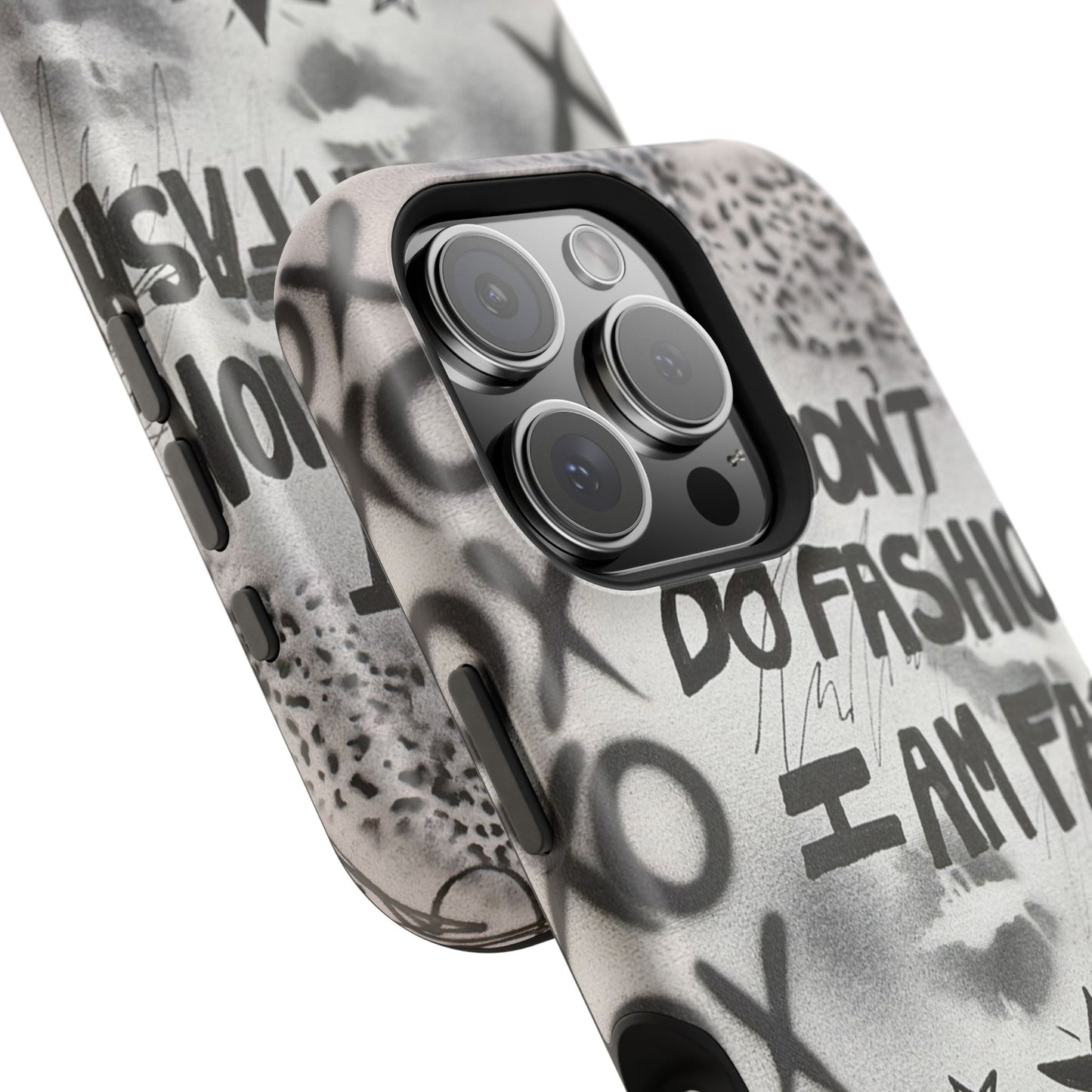 MagSafe "i am fashion" airbrush iPhone case