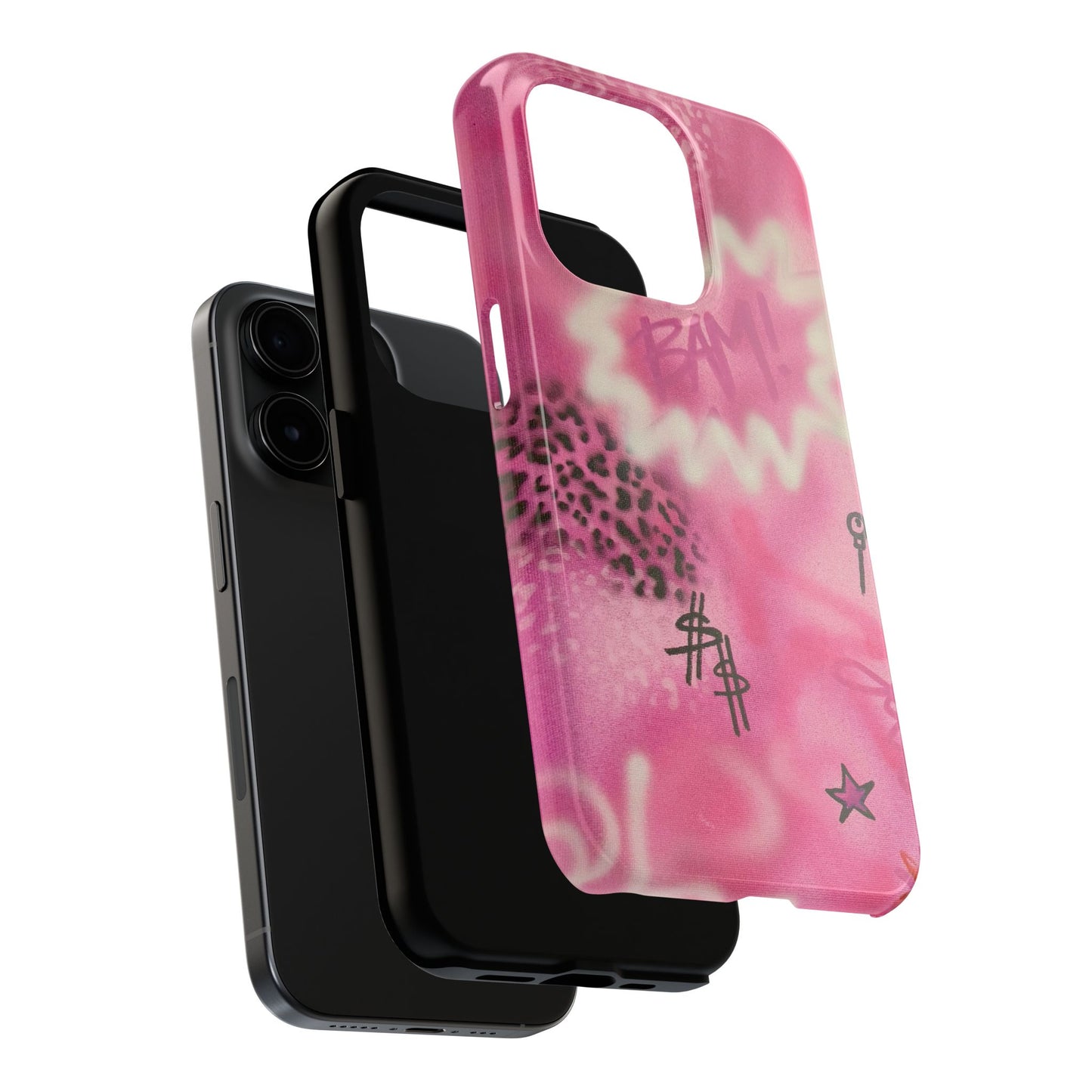 "BAM!" airbrush iPhone case