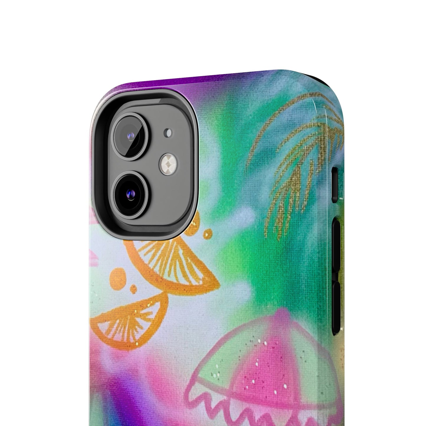 "on the beach" airbrush iPhone case