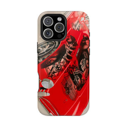 MagSafe "Cobra Phantom" Airbrush iPhone Hülle