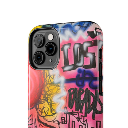 "lost in paradise" airbrush iPhone case