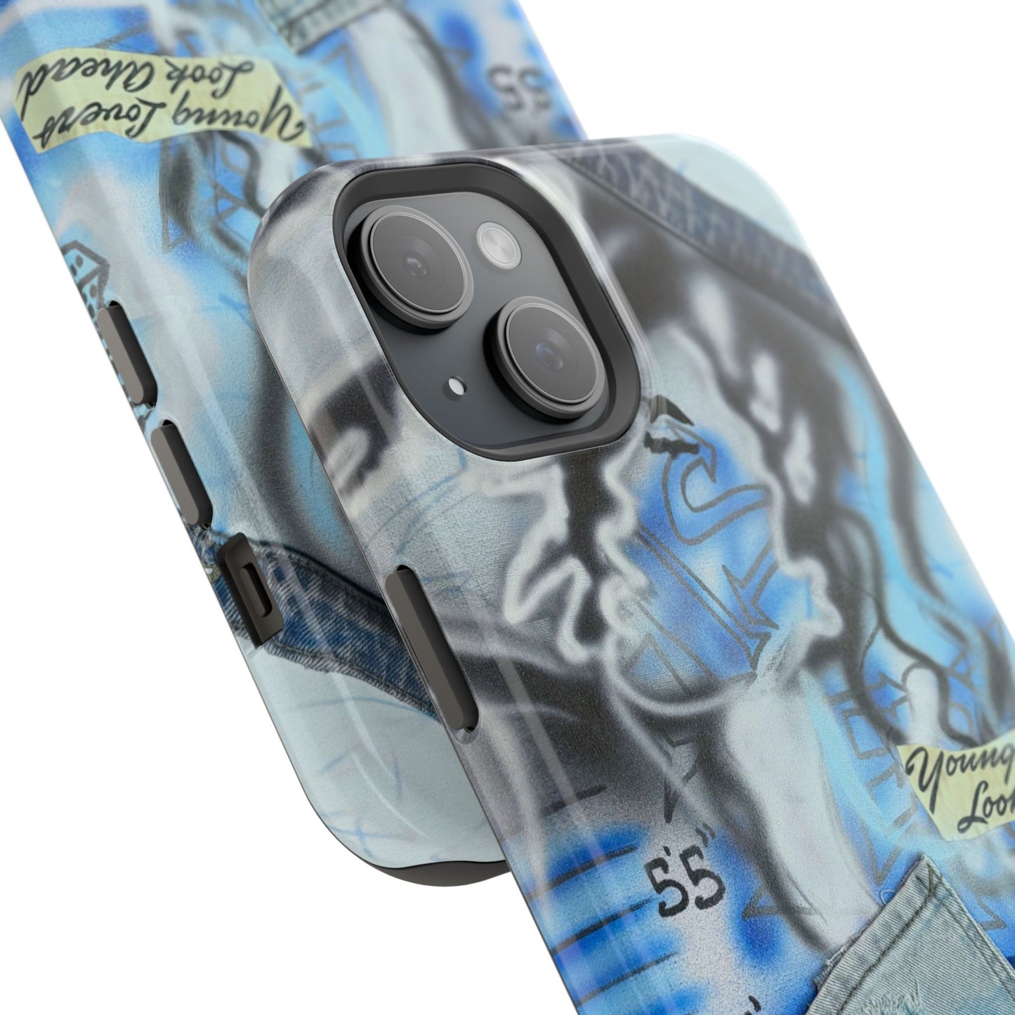 MagSafe "young lovers" airbrush iPhone case