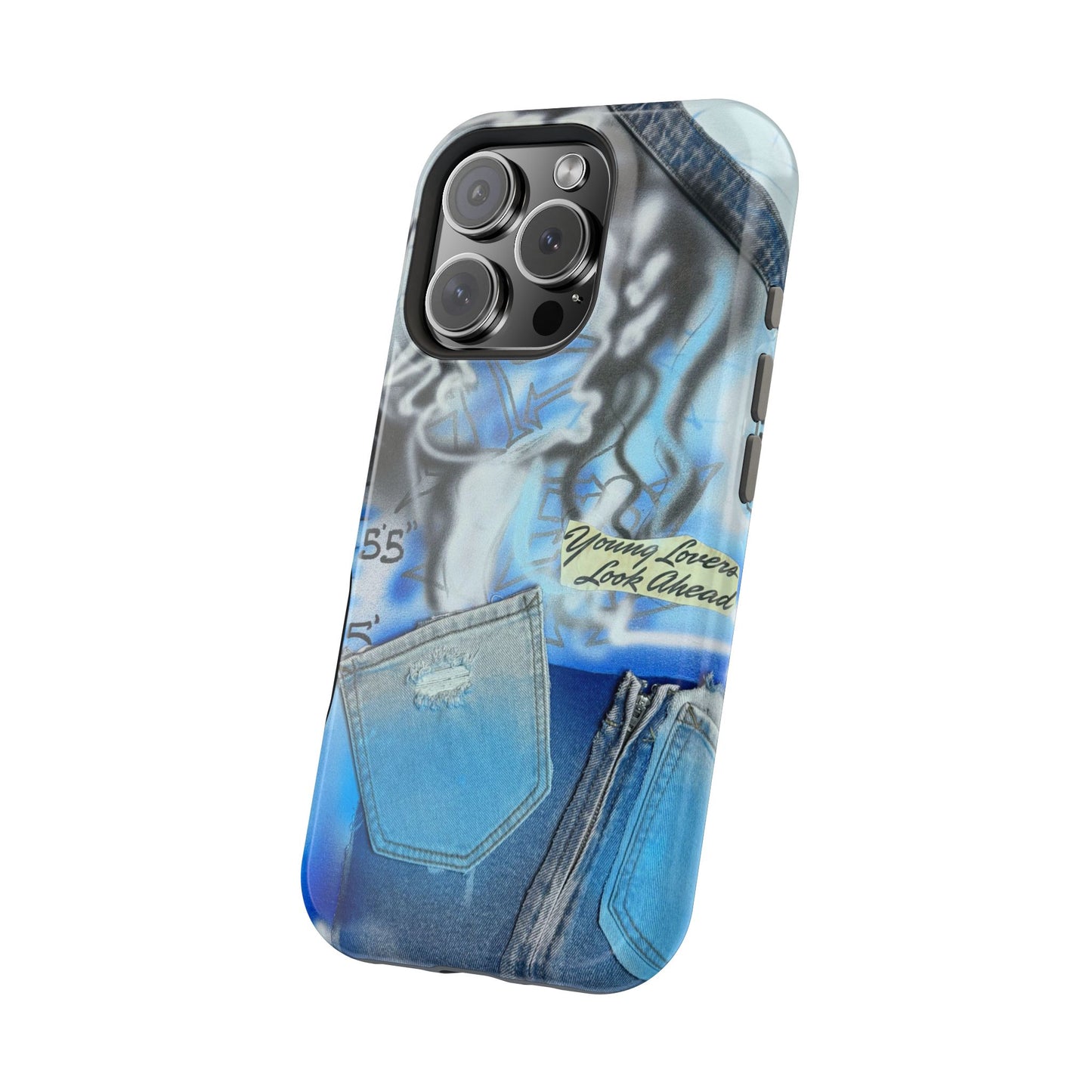 MagSafe "young lovers" airbrush iPhone case