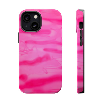 MagSafe "pink camo" airbrush iPhone case