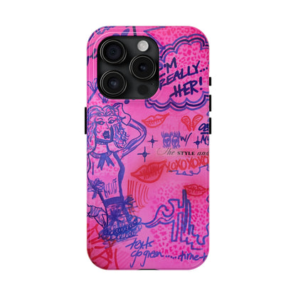 "really "HER!" airbrush iPhone case