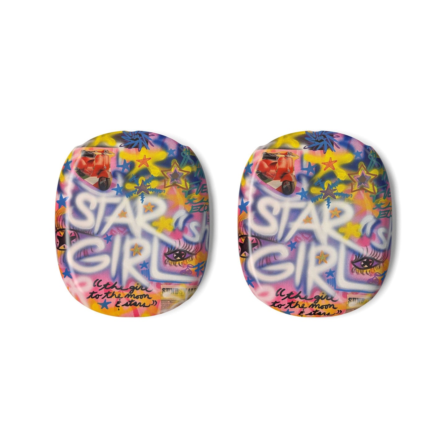 "STARGIRL" airbrush airpod max cases