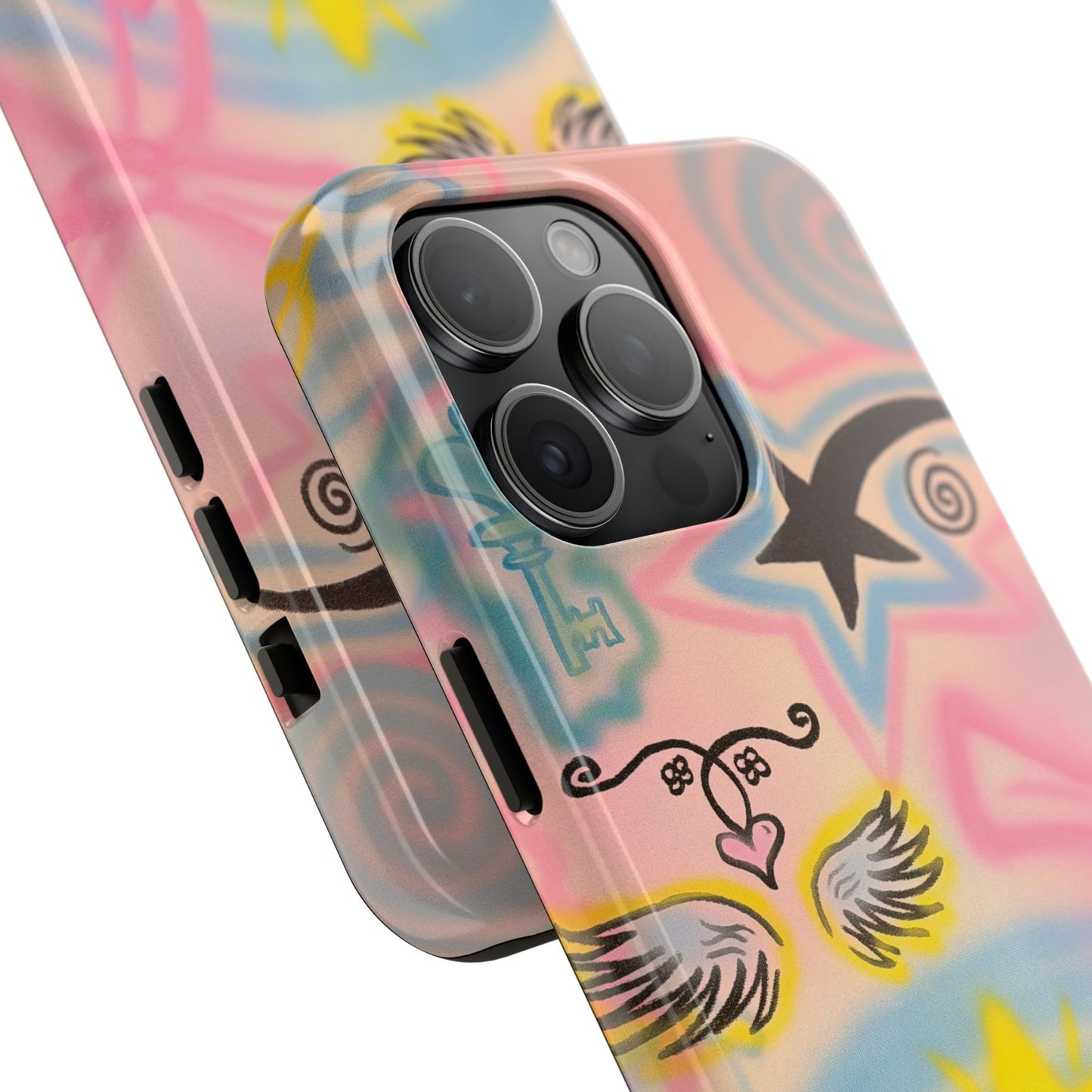 "star energy" airbrush iPhone case