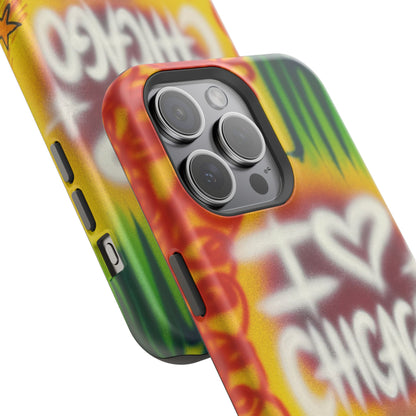 MagSafe "chicago" airbrush iPhone case