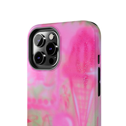 "miami matcha" airbrush iPhone case