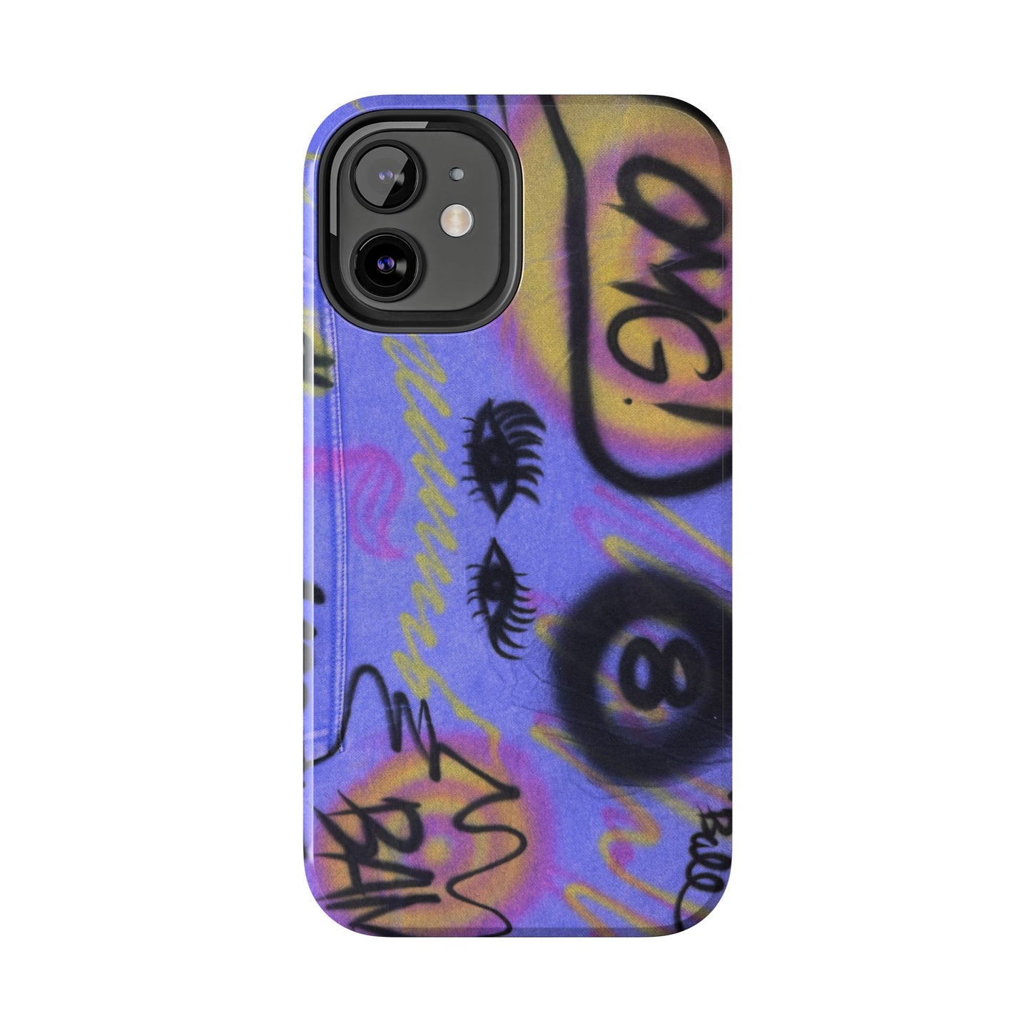 "eye$ on lies" airbrush iPhone case