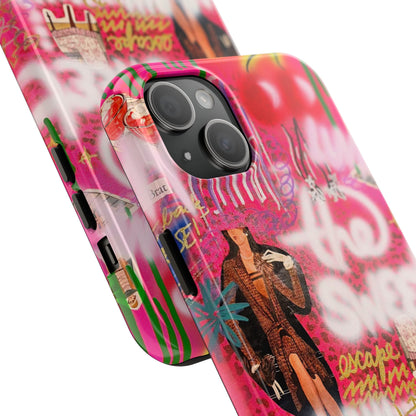 "sweet escape" airbrush iPhone case