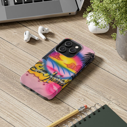 "sunkissed" airbrush iPhone case