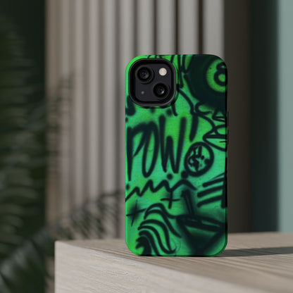 MagSafe "POW!" airbrush iPhone case