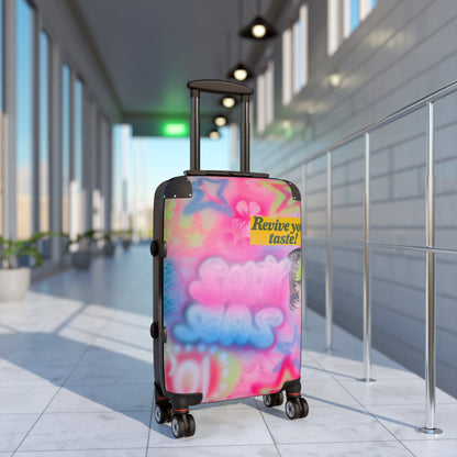 "salty seas" airbrush suitcase