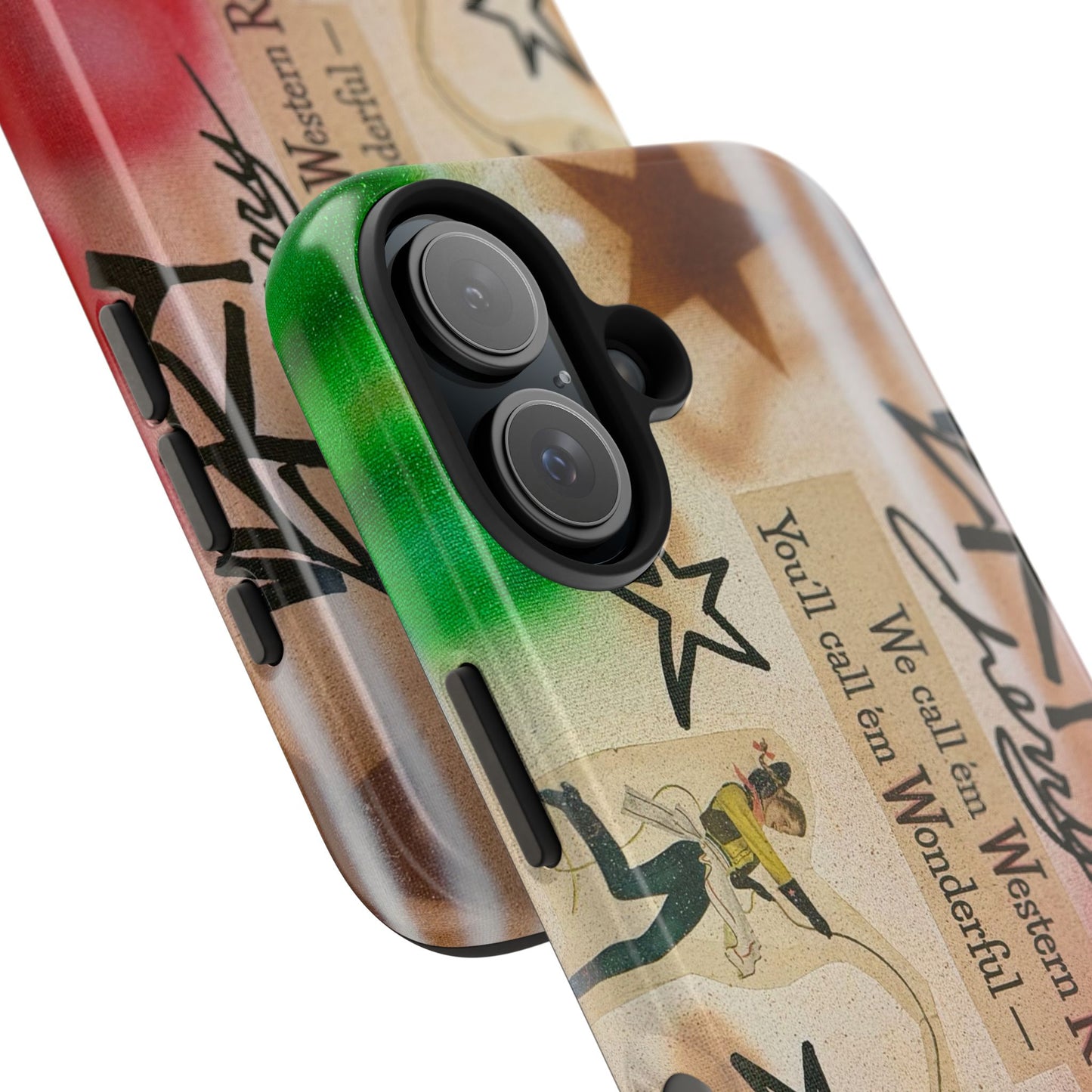 "very cherry" airbrush iPhone case