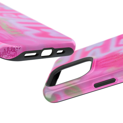 MagSafe "sunset sorbet" airbrush iPhone case